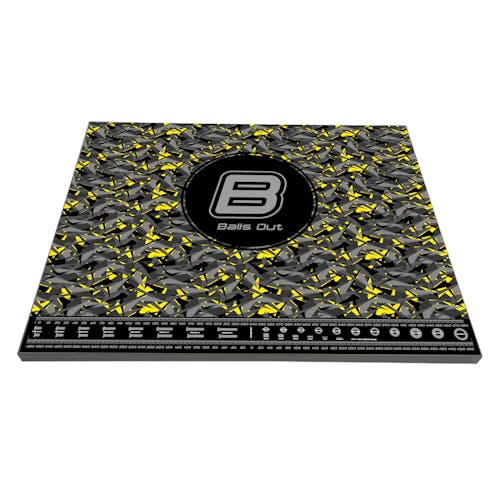#BO102V2-Y - BALLS OUT V2 SET UP BOARD 1/8 BUGGY SIZE 400MM X 500MM X 18MM - YELLOW