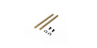 #KOS04314-2 - KOSWORK Shock Shaft 3x49 Ti-Coating Koswork (2) Optima Series