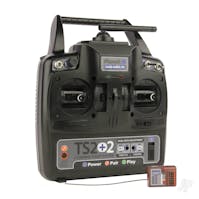 #PLAT02101 - PLANET TS2+2 2.4GHz 2-Channel Stick Transmitter with 2 Aux Channels with 6-channel Rx