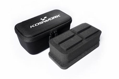 #KOS32408-11 - KOSWORK HARD CASE W/FOAM FOR WEIGHT SYSTEM 180X90X85MM (FOR SKYRC BLUETOOTH WIRELESS WEIGHT SCALE)
