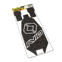 #AV10177-B - Avid chassis protector - black (Xray XB2D'24)