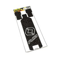 #AV10179-B - Avid chassis protector - black (Xray XB4'24)