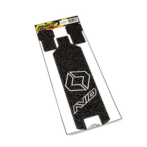 #AV10179-B - Avid chassis protector - black (Xray XB4'24)