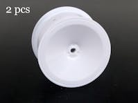 #B2902W - MUGEN Rear Wheels 2.2in 12mm (White) MSB1