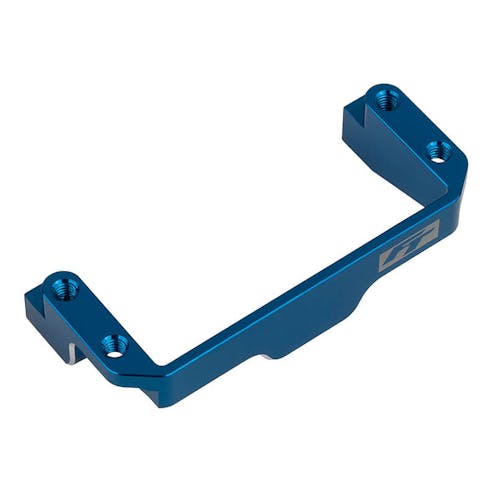 #AS92456 - TEAM ASSOCIATED RC10B7 FT ONE- PIECE SERVO MOUNT BLUE ALUMINIUM