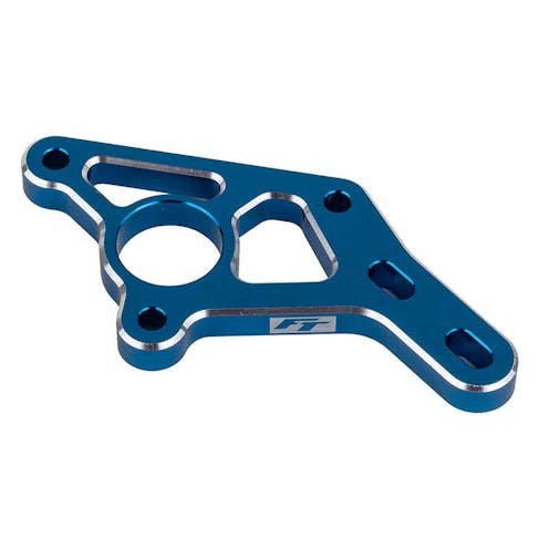 #AS92475 - TEAM ASSOCIATED RC10B7 FT MOTOR MOUNT BLUE ALUMINIUM
