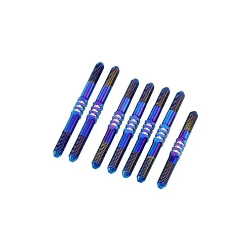 #JC2802-1 - JCONCEPTS B74.2, 3.5MM FIN TI TURNBUCKLE SET-STEALTH BLUE-7PC