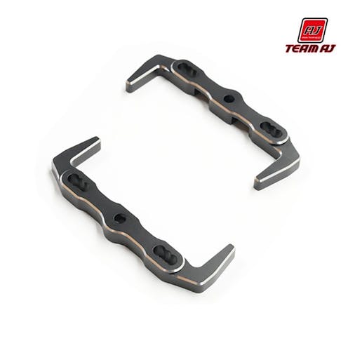 #AJ-B7ABH - Team AJ - Black 7075 aluminium battery holder (Associated B7 or B7D)