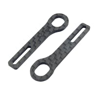 #RCM-HRPUL-E1 - RC Maker Horizontal Rear Post Body Mounts ULTRA LITE - Carbon Extensions