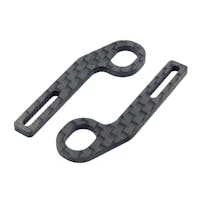 #RCM-HRPUL-E3 - RC Maker Horizontal Rear Post Body Mounts ULTRA LITE - Carbon Extensions