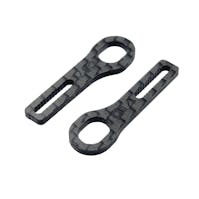 #RCM-HRPUL-E5 - RC Maker Horizontal Rear Post Body Mounts ULTRA LITE - Carbon Extensions