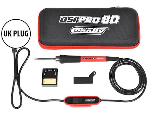 #C-48530-UK - CORALLY DSI PRO 80W DIGITAL SOLDERING IRON UK PLUG