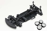 #RSR-020+RI-36088 - Yokomo Rookie Speed RS2.0 Assembly Chassis Kit + Ride Tyres