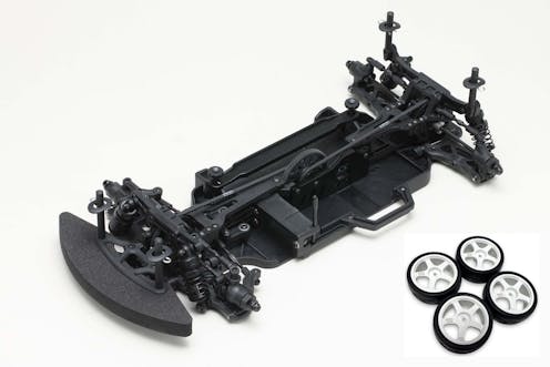 #RSR-020+RI-36088 - Yokomo Rookie Speed RS2.0 Assembly Chassis Kit + Ride Tyres