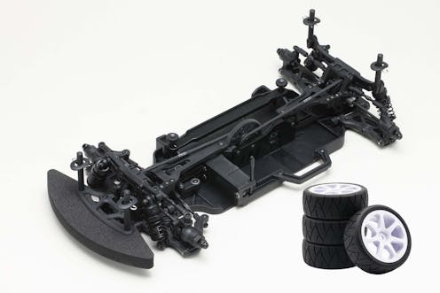 #RSR-020+V9XE-FWDPG32RSP - Yokomo Rookie Speed RS2.0 Assembly Chassis Kit + Volante Tyres