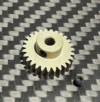 #P-TZ-M06027T - Zombie Hard-anodised Alumimum Pinion AV Gear M06 pitch 27T