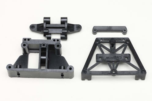 #ZB-302F - Yokomo F Bulkhead/R S.mount/Sway bar plate&Holder