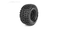 #JK5803CB - Jetko EX Tyre XMT Slayer Belted Black Wheel 24mm Xmaxx & Kraton(2)