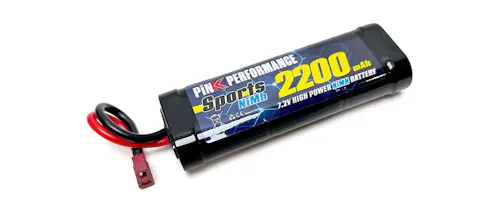 #PP2-2200D - Pink Performance Sports NiMh 7.2V-2200Mah (Deans)