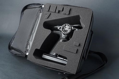 #KOS32262-10PX - Koswork Transmitter Bag for Futaba 10PX-4PM-7PX-7PXR (300x240x160mm)