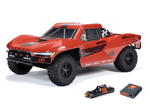 #ARA3221ST1 - ARRMA 1/10 FURY MEGA 550 4X2 SCT RTR (Inc Battery/Charger) - RED
