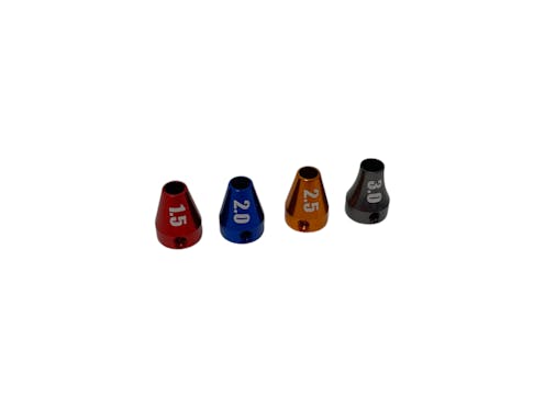 #BO9054 - BALLS OUT Hex ID collar set (Metric 1.5mm, 2.0mm, 2.5mm and 3.0mm)