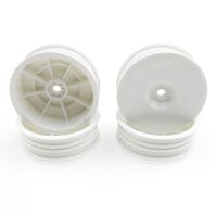 #RP-0755 - RUDDOG B7 | XB2 | LD3 - 2wd Slim Front Wheels 2.2" (White | 4pcs)