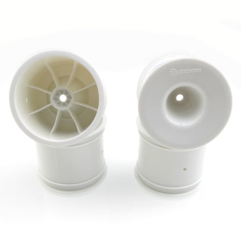 #RP-0761 - RUDDOG T6.4 | XT2 | YZ-2T | Storm - 1/10 Truck Wheels 2.2" (White | 4pcs)