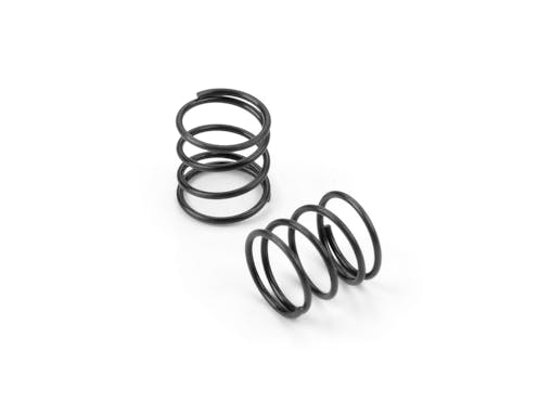 #XR372190 - XRAY FRONT COIL SPRING FOR 4MM PIN C=1.1 - BLACK (2)
