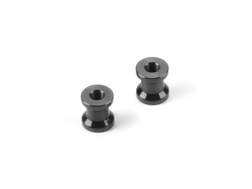 #XR376380 - XRAY ALU MOUNT 6.0MM WITH M2.5 THREAD - BLACK (2)