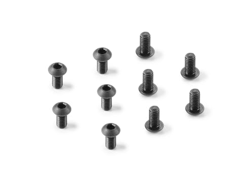 #XR902255 - XRAY HEX SCREW SH M2.5x5  (10)