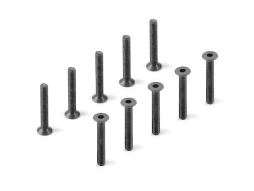 #XR903325 - XRAY HEX SCREW SFH M3x25  (10)