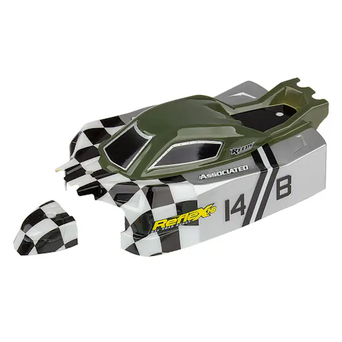 #AS21542 - ASSOCIATED REFLEX 14B PRINTED BODYSHELL