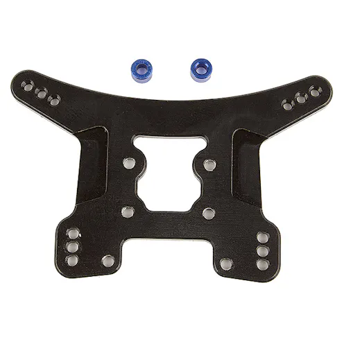 #AS21560 - TEAM ASSOCIATED REFLEX 14B/14T REAR SHOCK TOWER BLACK ALUM.