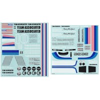 #AS6312 - TEAM ASSOCIATED RC10CC DECAL SHEET