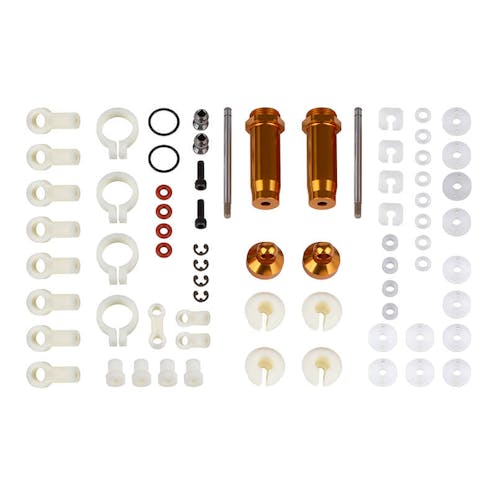 #AS6421 - TEAM ASSOCIATED RC10T FRONT SHOCK KIT 1.02 IN (PR) GOLD