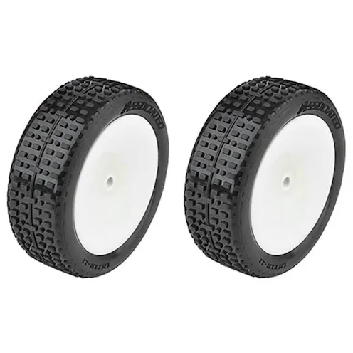 #AS72018 - ASSOCIATED RB10 RTR FRONT WHEELS & TYRES MOUNTED