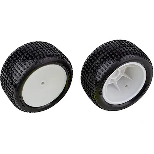 #AS72019 - ASSOCIATED RB10 RTR REAR WHEELS & TYRES MOUNTED