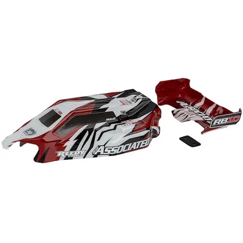 #AS72020 - TEAM ASSOCIATED RB10 RTR BODY & WING RED