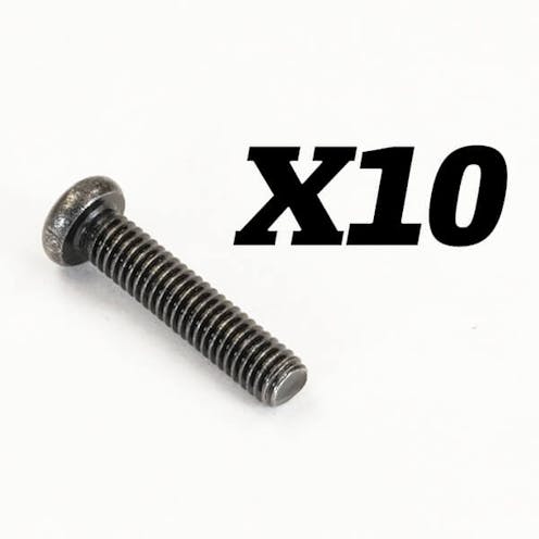 #FTX10180 - FTX ROKATAN/RAMRAIDER ROUND HEAD CROSS SCREW M2.5X12
