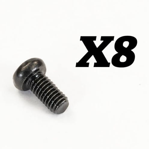#FTX10182 - FTX ROKATAN/RAMRAIDER ROUND HEAD CROSS SCREW M3X6
