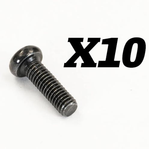 #FTX10184 - FTX ROKATAN/RAMRAIDER ROUND HEAD CROSS SCREW M3X10
