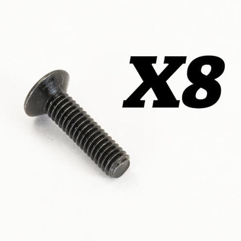 #FTX10190 - FTX ROKATAN/RAMRAIDER FLAT HEAD CROSS SCREW M2.5X10