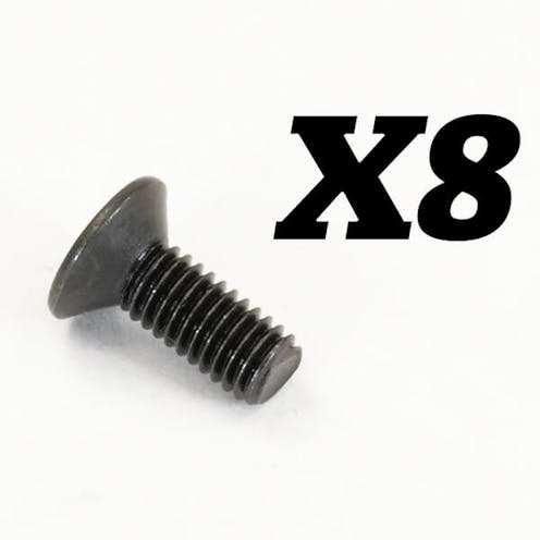 #FTX10193 - FTX ROKATAN/RAMRAIDER FLAT HEAD CROSS SCREW M3X8