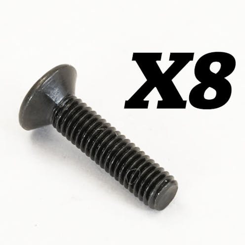 #FTX10195 - FTX ROKATAN/RAMRAIDER FLAT HEAD CROSS SCREW M3X13