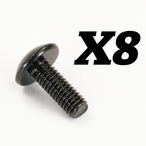 #FTX10202 - FTX ROKATAN/RAMRAIDER DOME HEAD CROSS SCREW M3X8