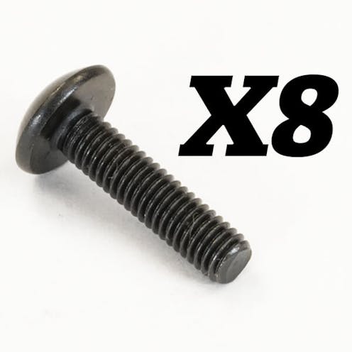 #FTX10204 - FTX ROKATAN/RAMRAIDER DOME HEAD CROSS SCREW M3X12