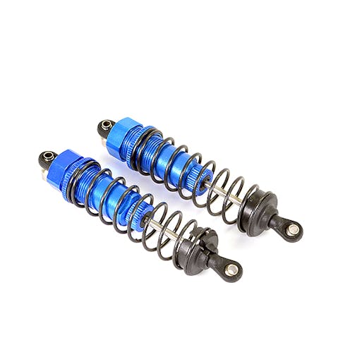 #FTX6971 - FTX ZORRO COMPLETE ALUMINIUM FRONT SHOCKS BLUE (PR)