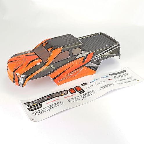 #FTX9739 - FTX TRACER MONSTER TRUCK BODY & DECAL - ORANGE