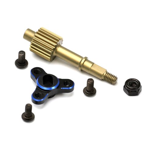 #EX2263 - Blue Flite direct drive spur mount shaft set (AE B7 or B7D)
